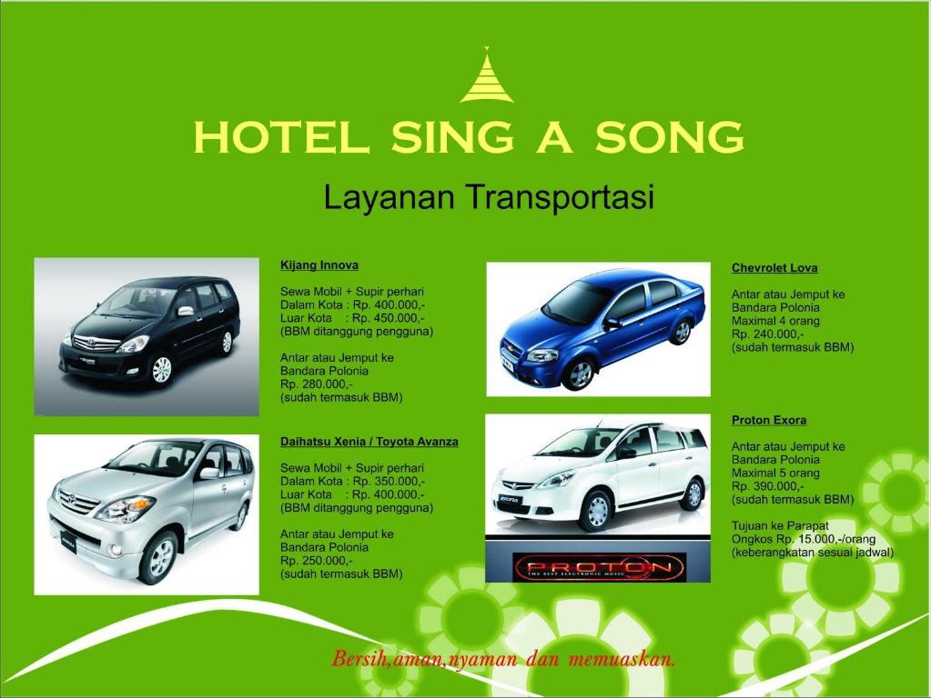 Hotel Sing A Song Pematang Siantar Buitenkant foto
